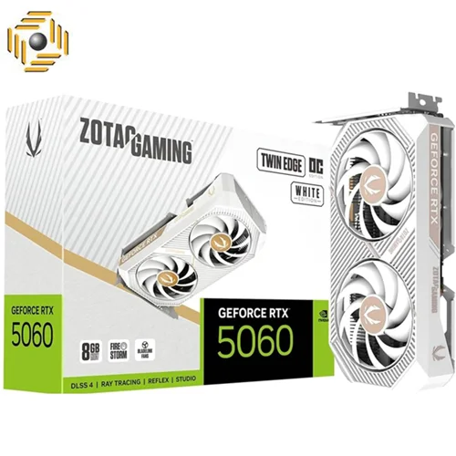 کارت گرافیک زوتک ZOTAC RTX 5060 Twin Edge White OC 8GB