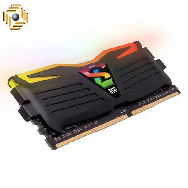 رم دسکتاپ DDR4 تک کاناله 3200 مگاهرتز CL16 گیل مدل SUPER LUCE RGB SYNC ظرفیت 8 گیگابایت