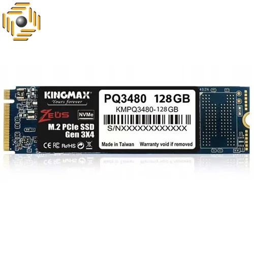 هارد SSD کینگ مکس PQ3480 PCIe NVMe Gen3x4 128GB M.2