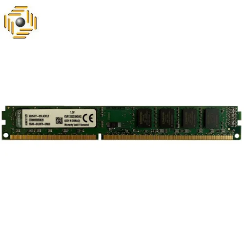 رم دسکتاپ Kingston ValueRAM 4GB (1×4GB) DDR3-1333 CL9 UDIMM Desktop Memory
