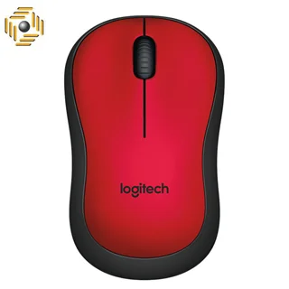 ماوس بیسیم لاجیتک مدل M220 Silent  RED
