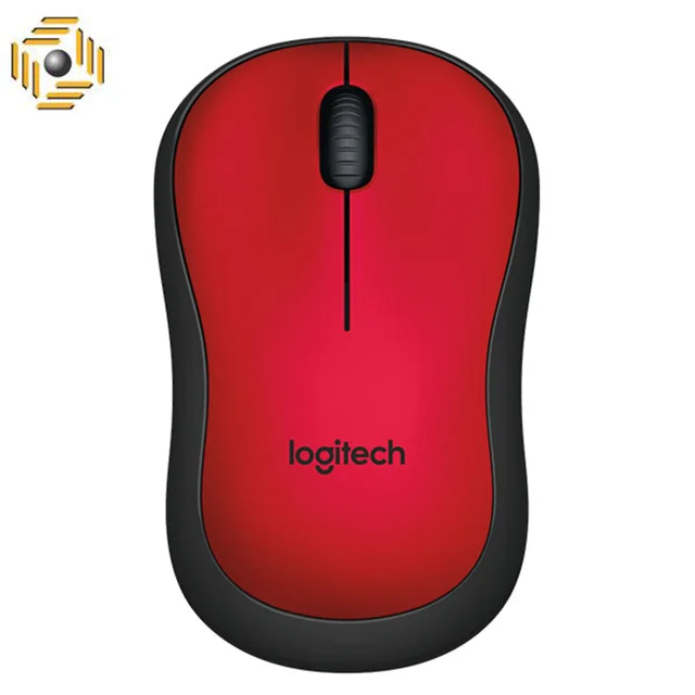 ماوس بیسیم لاجیتک مدل M220 Silent  RED