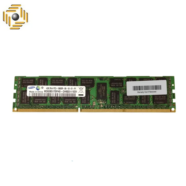 رم سرورDDR3 دوکاناله1333مگاهرتزCL9سامسونگ مدلM393B5170FH0-CH9Q5ظرفیت4گیگابایت