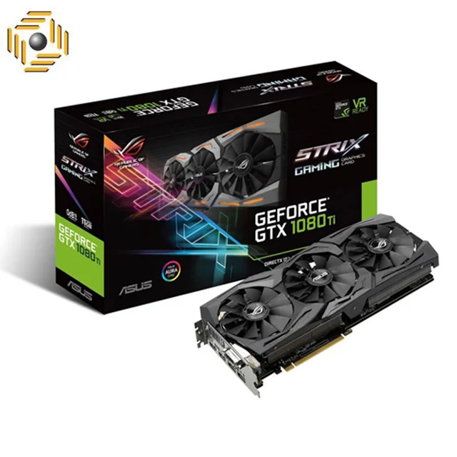 کارت گرافیک ایسوس مدل ROG-STRIX-GTX1080TI-11G-GAMING