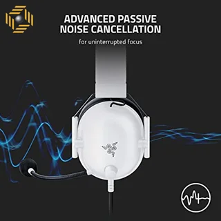 هدست ریزر مدل Razer Blackshark v2 X White Edition