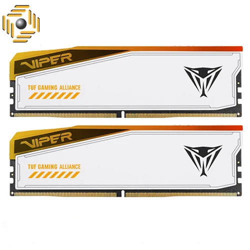 رم پاتریوت Viper ELITE 5 RGB TUF GAMING 32GB 16GBx2 6000MHz CL36