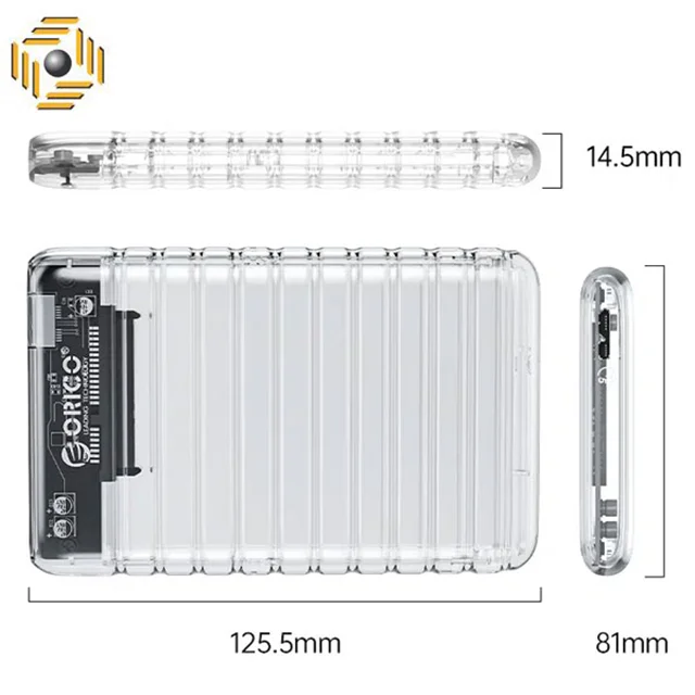 قاب هارددیسک اینترنال ۲.۵ اینچی مدل ORICO 2139U3-V1