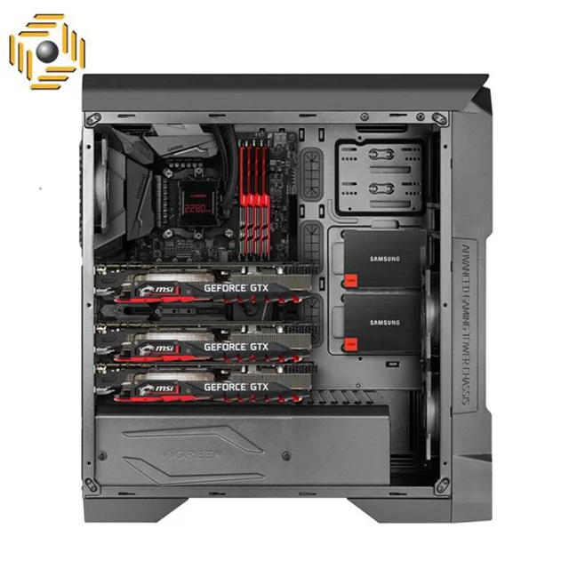 کیس کامپیوتر گرین مدل Striker