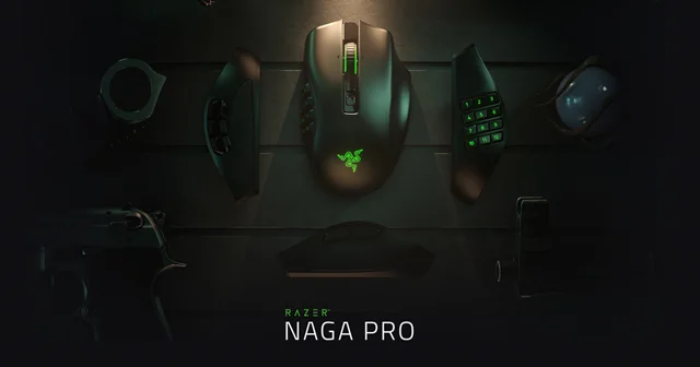موس گیمینگ بی سیم ریزر Naga Pro