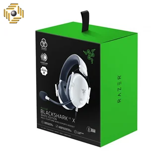 هدست ریزر مدل Razer Blackshark v2 X White Edition